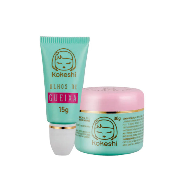 Kit Hidratante Facial Pele de Porcelana + Olhos de Gueixa | Kaype Store