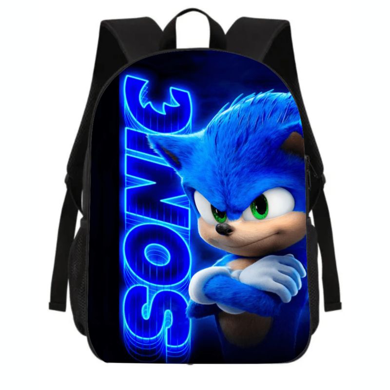 Kit Mochila Escolar e Estojo Infantil Sonic - Kaype Store