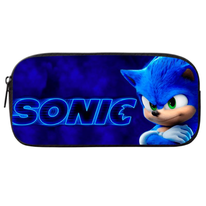 Kit Mochila Escolar e Estojo Infantil Sonic - Kaype Store