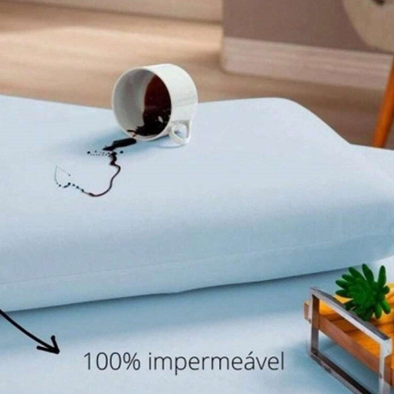 Kit 4 Capas Travesseiro Impermeável Com Zíper e HipoAlergênico - Kaype Store