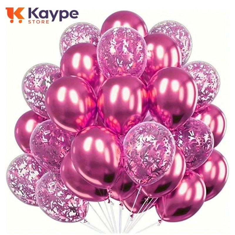 Kit de Balao Bexiga Metalico - 20 unidades - Kaype Store