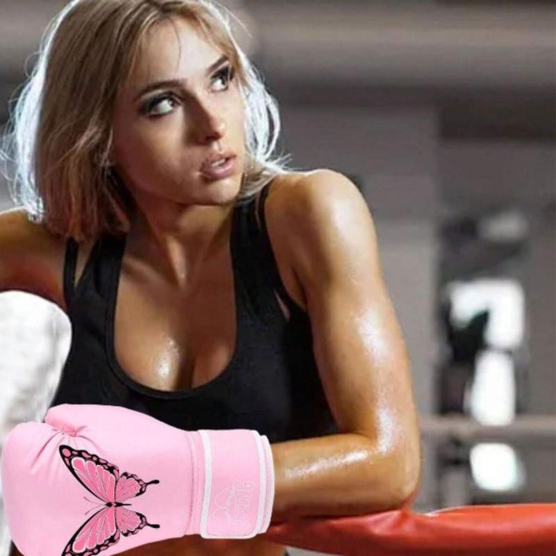 Luva de Luta Feminina de Couro PU - Kaype Store