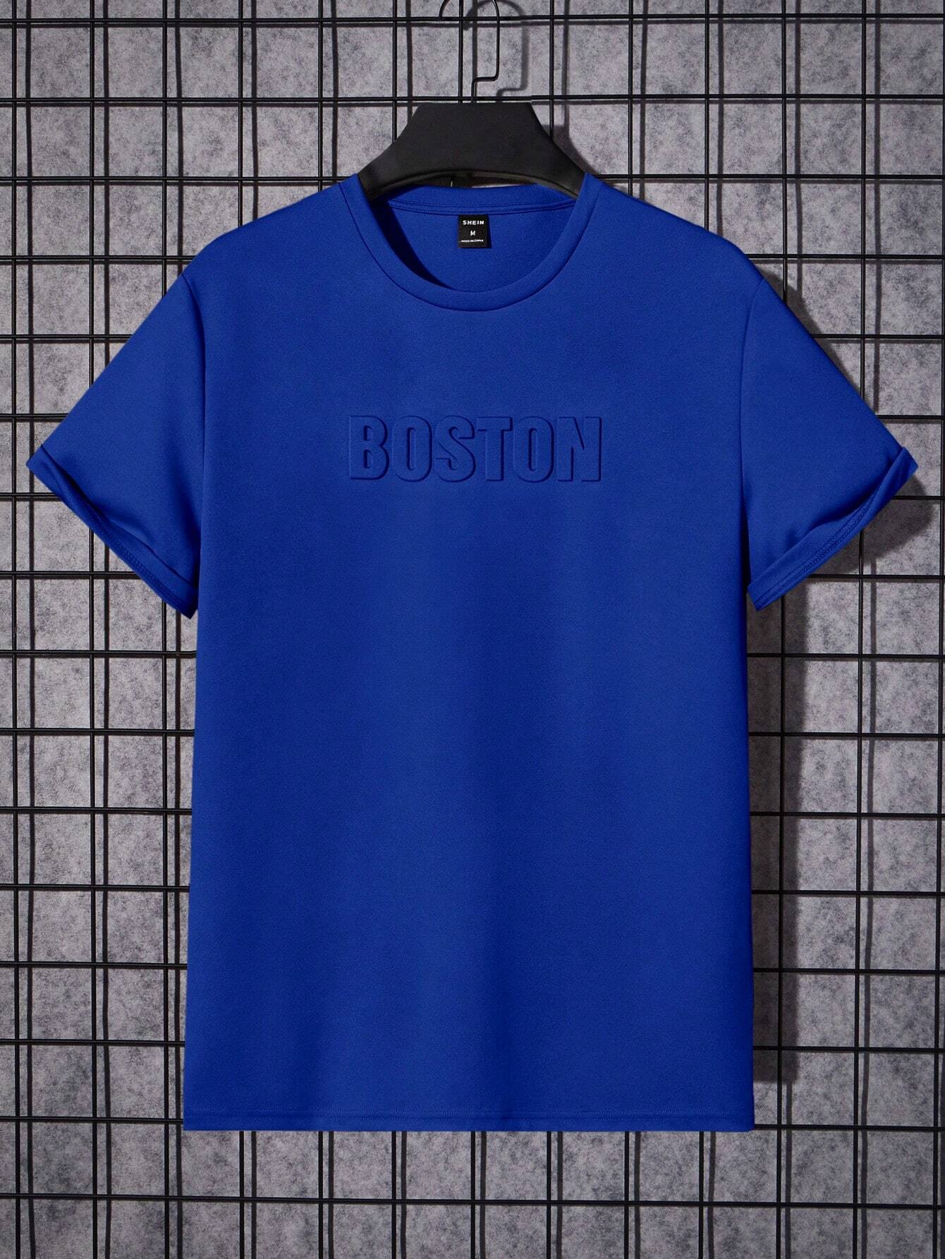 Camiseta Masculina Boston em Alto Relevo - Kaype Store