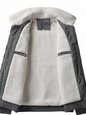 Jaqueta Masculina de Veludo Forrada - Kaype Store
