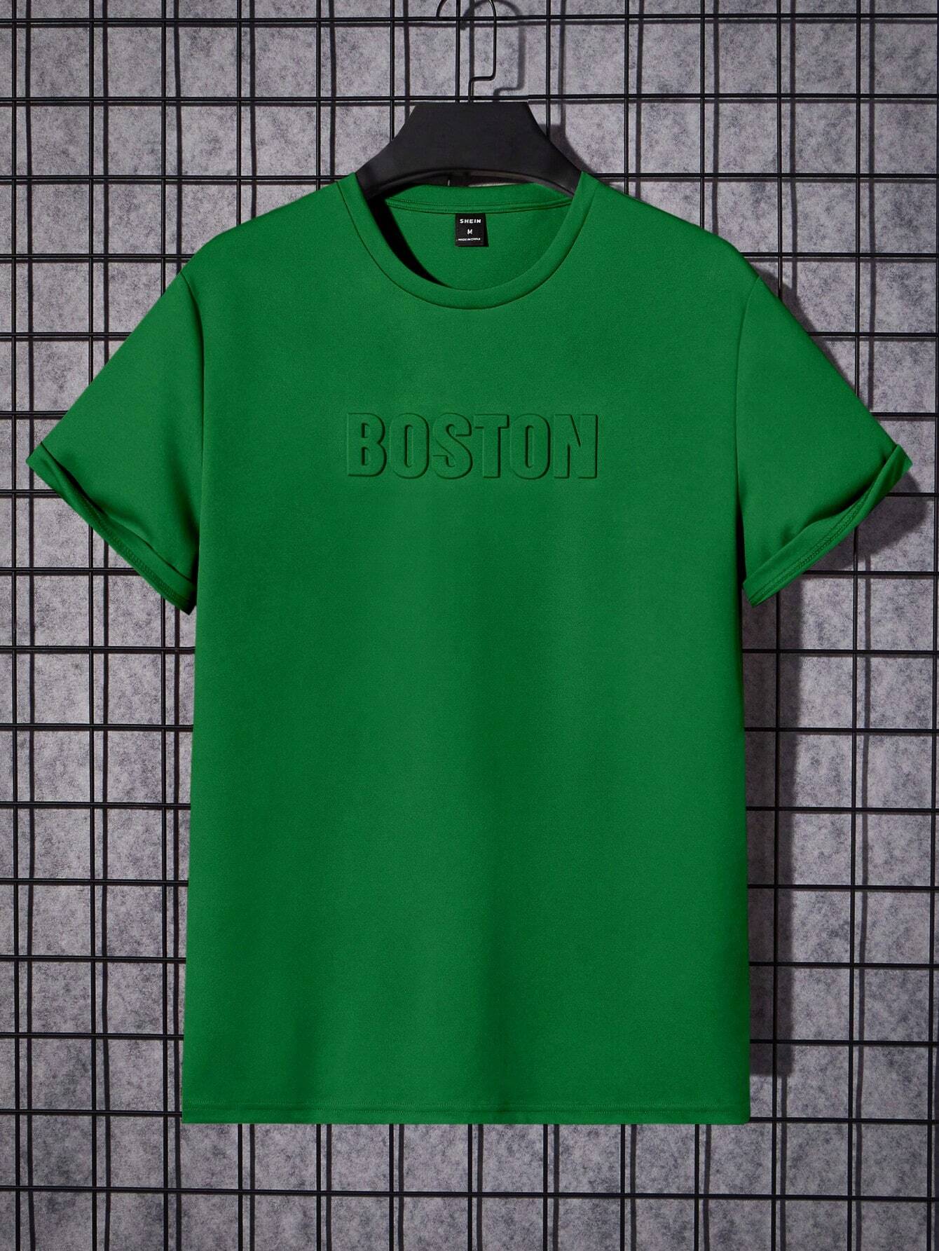 Camiseta Masculina Boston em Alto Relevo - Kaype Store