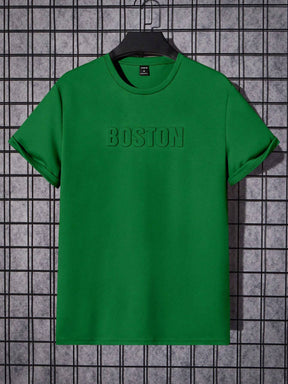 Camiseta Masculina Boston em Alto Relevo - Kaype Store