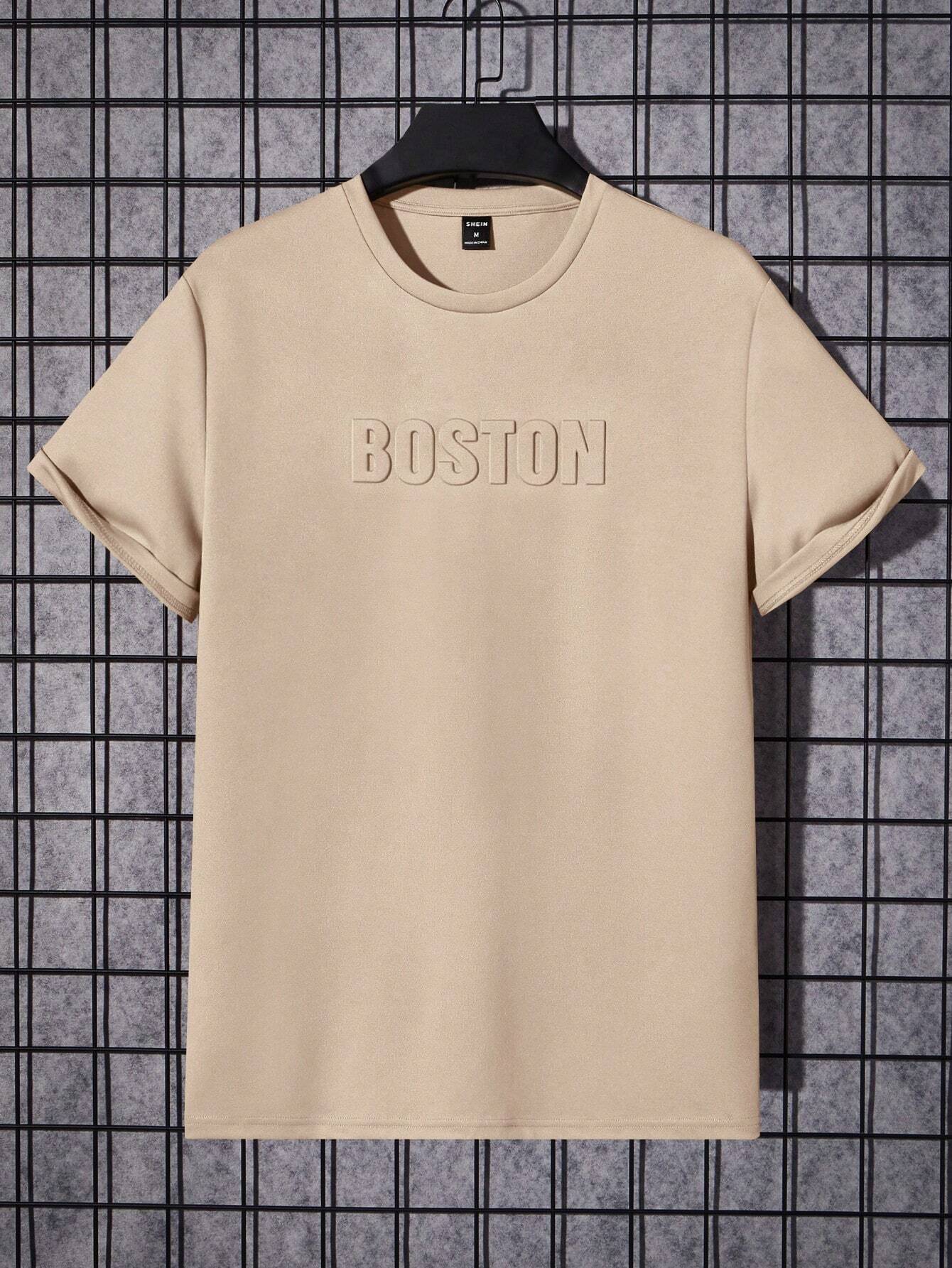 Camiseta Masculina Boston em Alto Relevo - Kaype Store