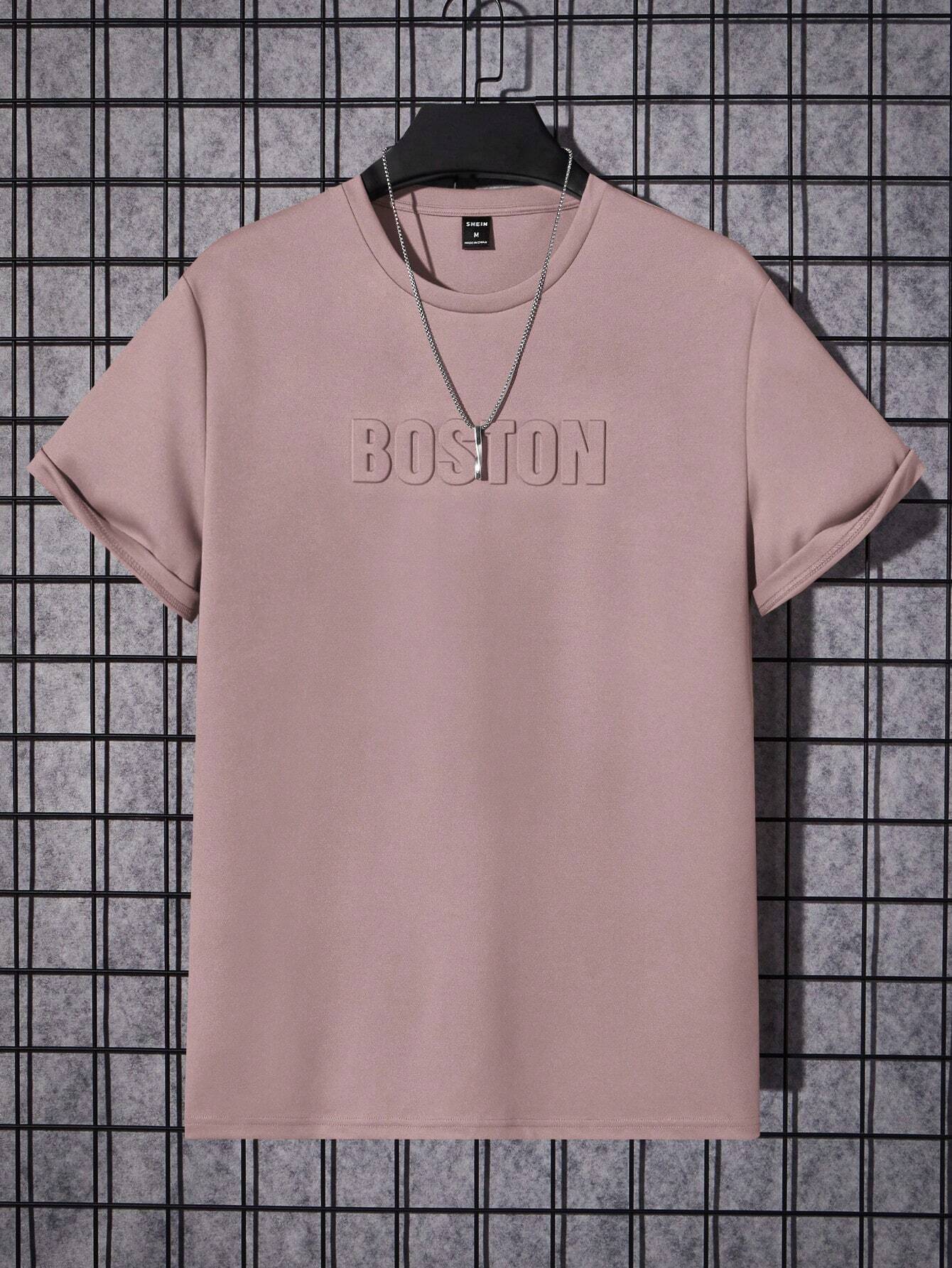 Camiseta Masculina Boston em Alto Relevo - Kaype Store