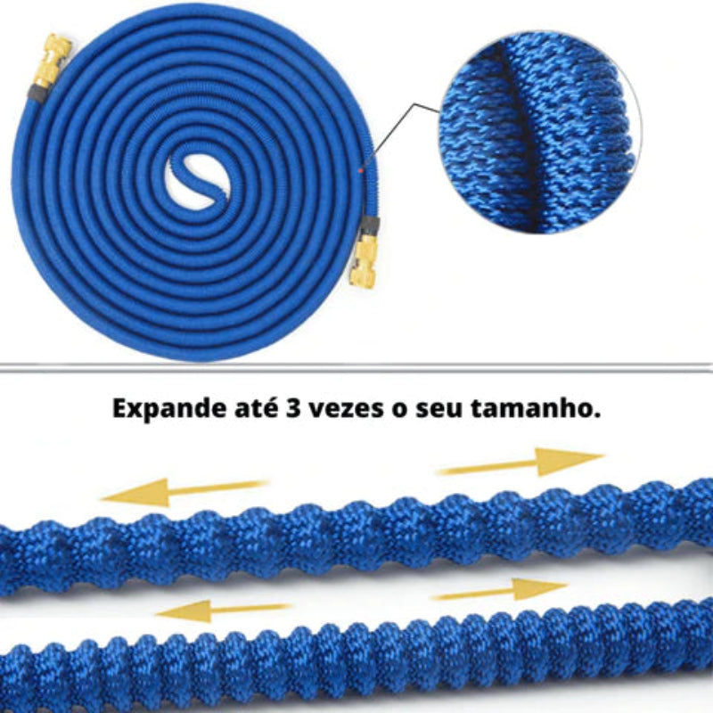 Mangueira Expansível Microfibra de Alta Pressão + Conexões de Brinde - Kaype Store