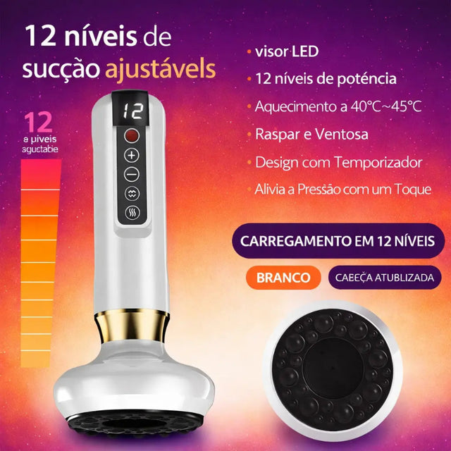 Massageador Anticelulite Pro Com Cabeça Infravermelha - Kaype Store
