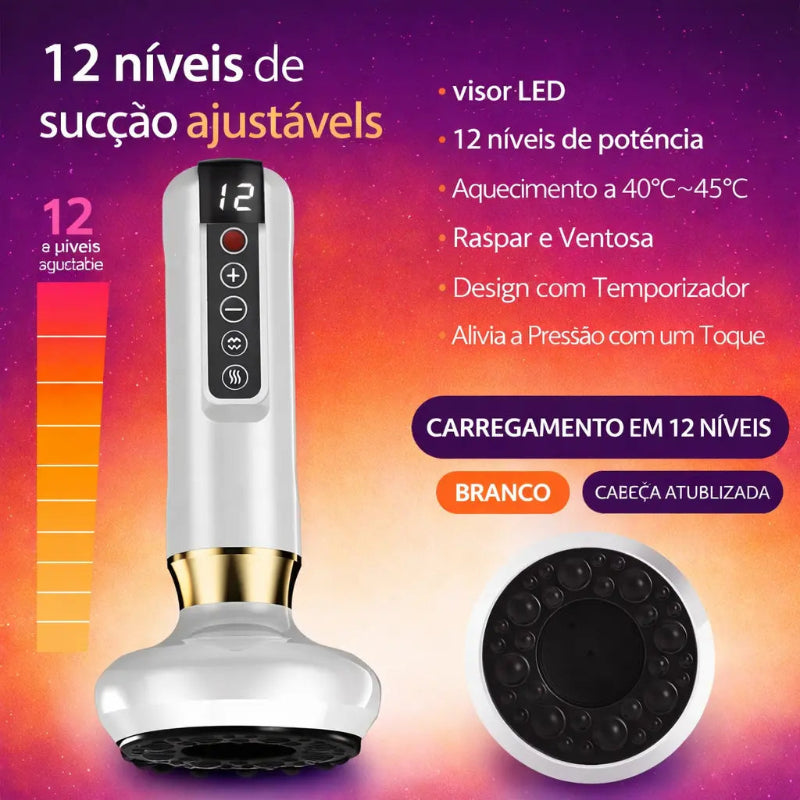 Massageador Anticelulite Pro Com Cabeça Infravermelha - Kaype Store