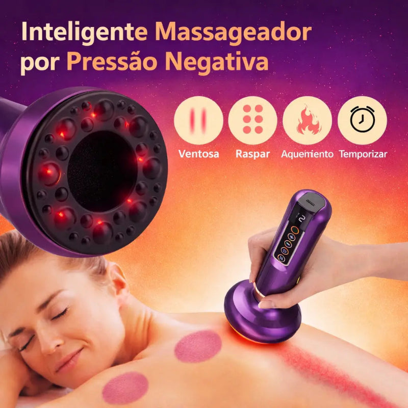 Massageador Anticelulite Pro Com Cabeça Infravermelha - Kaype Store