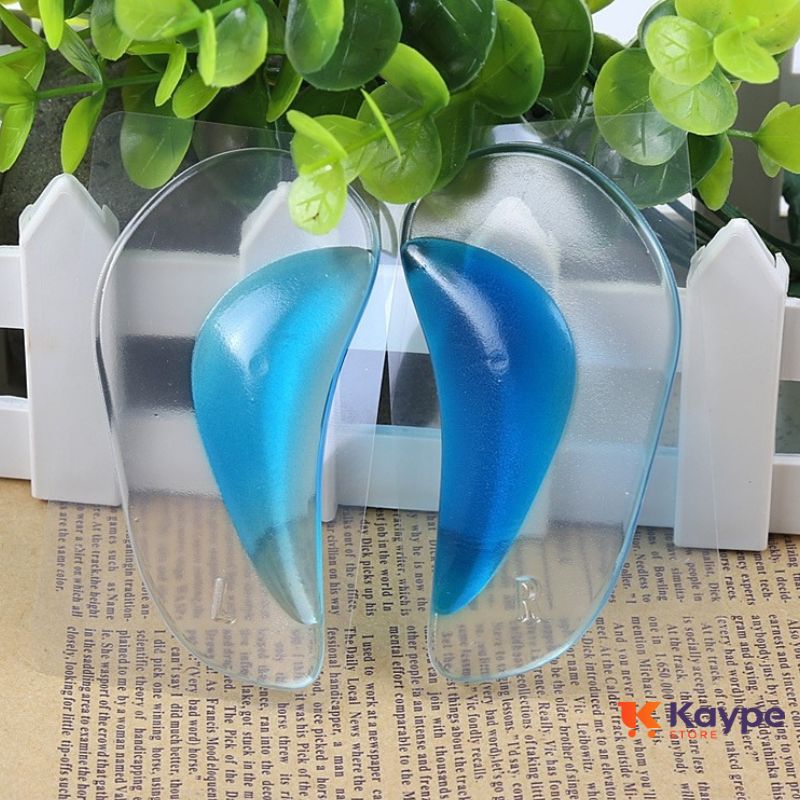 Palmilha Ortopédica de Gel com Suporte para Arco Plantar - Kaype Store