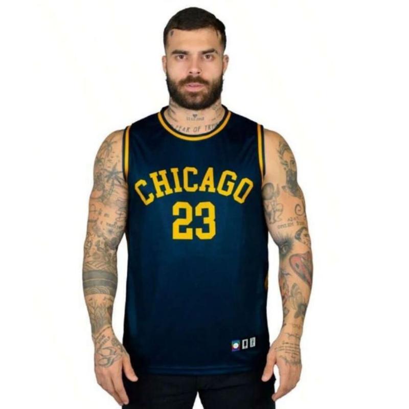 Regata Masculina Basquete - Chicago - Kaype Store