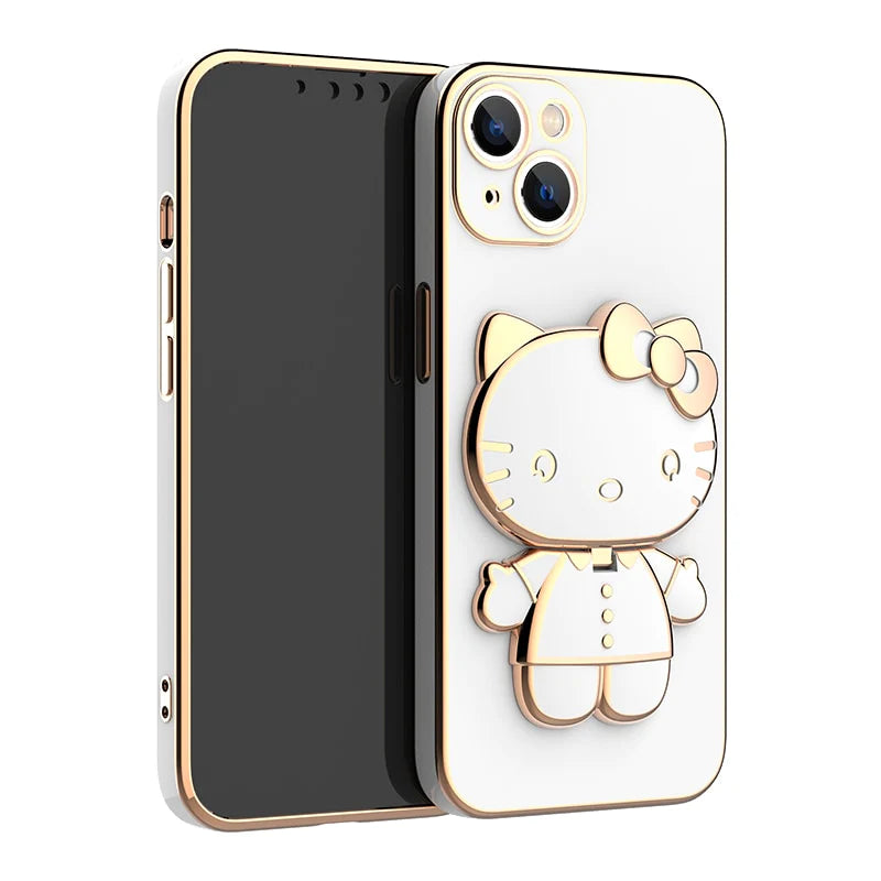 Case Hello Kitty Capa Espelhada para Celular - Kaype Store