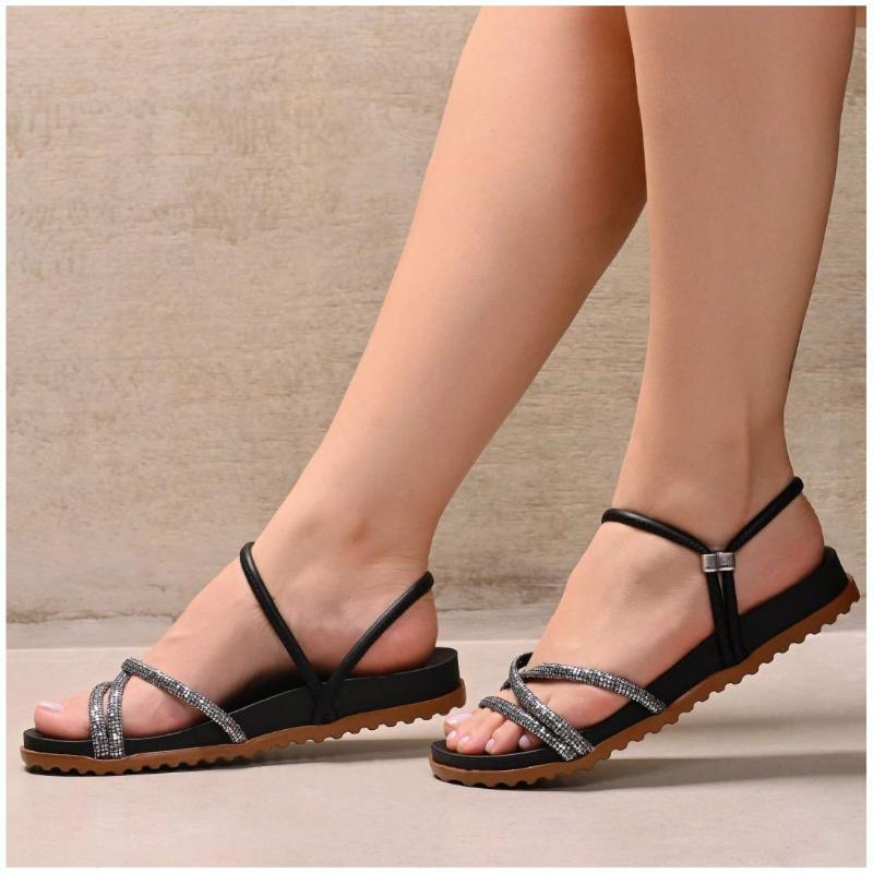 Sandalia Papete Birken Brilho Feminina  Kaype Store