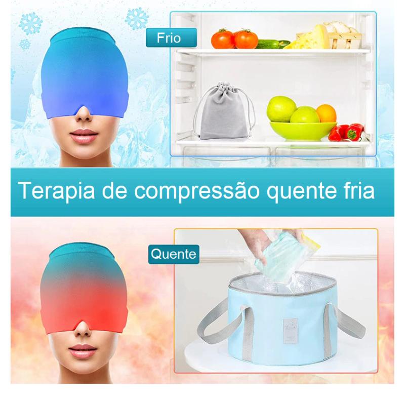 Touca Mascara Anatomica Para Aliviar Enxaqueca - Kaype Doctor - Kaype Store