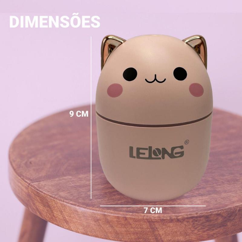 Umidificador Infantil com Luz Noturna RGB - Kaype Store