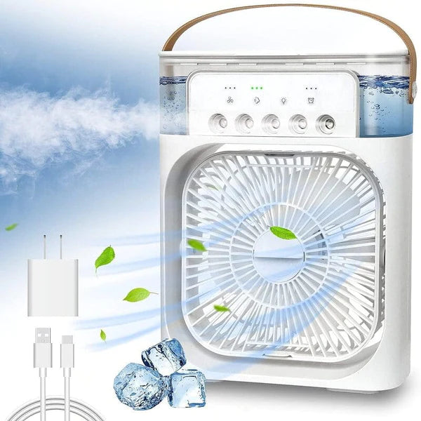 Mini Ar Condicionado Ventilador e Climatizador Air Freeze Original - Ventila e Resfria - Kaype Store