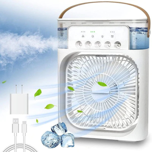 Mini Ar Condicionado Ventilador e Climatizador Air Freeze Original - Ventila e Resfria - Kaype Store