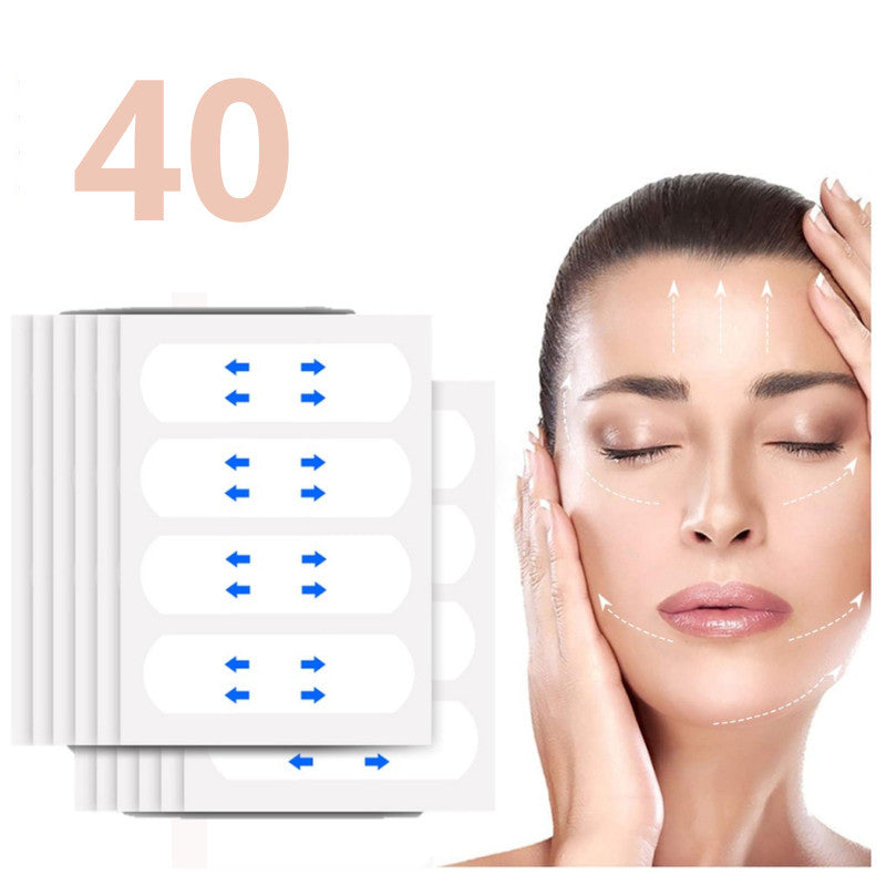 Adesivo Lifting Facial Fita Invisível Antirrugas - RugaFall: Rejuvenesça e Defina Seu Rosto em Segundos!