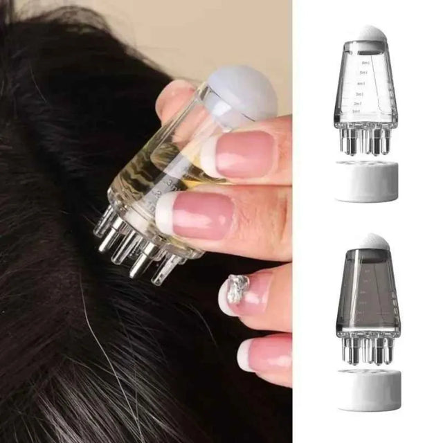 Aplicador de Óleo Capilar HairBoost - Potencialize o Crescimento e a Nutrição do Seu Cabelo com Facilidade