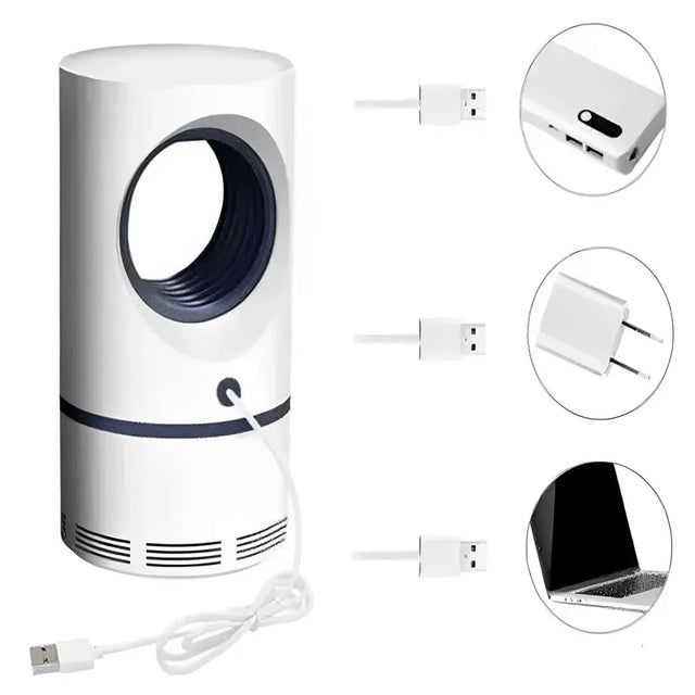 Armadilha Repelente Silenciosa Mata Mosquito e Pernilongo – LED Kill | Kaype Store