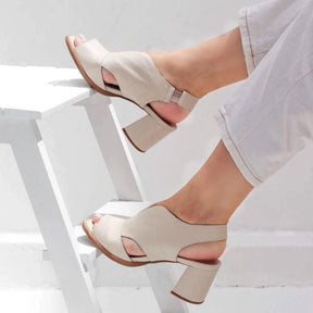 Sandália Feminina de Couro - Kaype Store