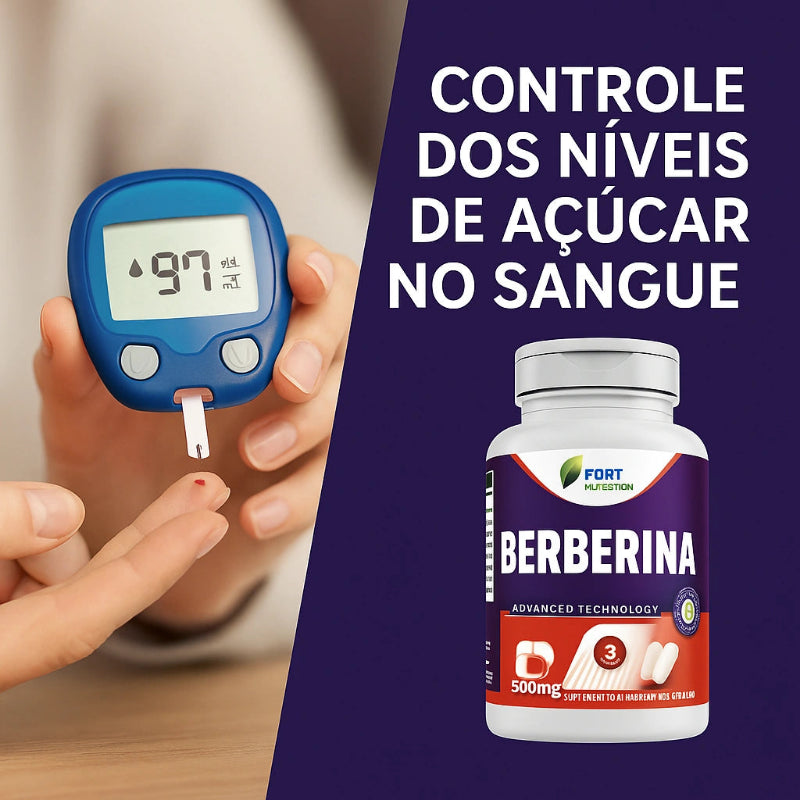 Berberina Original – Controle Natural da Glicose e Saúde Total | Kaype Store