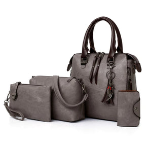 Bolsa de Couro Feminina - Pague 1 Leve 4 - Kaype Store