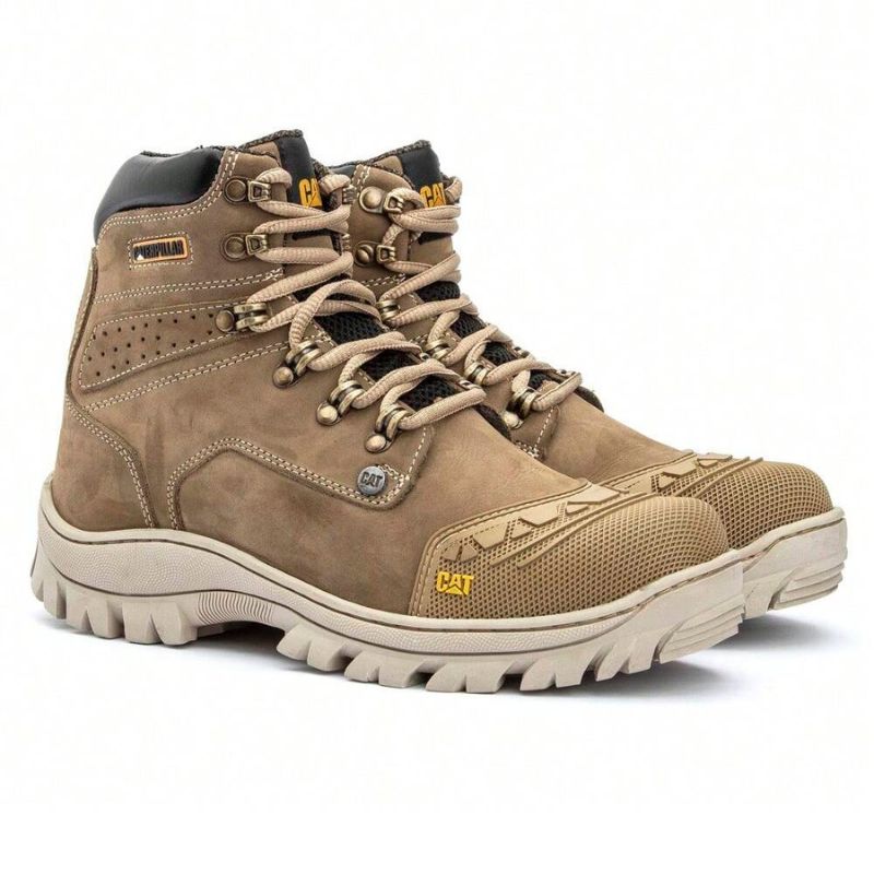 Bota Coturno Masculino Couro Legítimo com Biqueira de Segurança - Conforto e Estilo