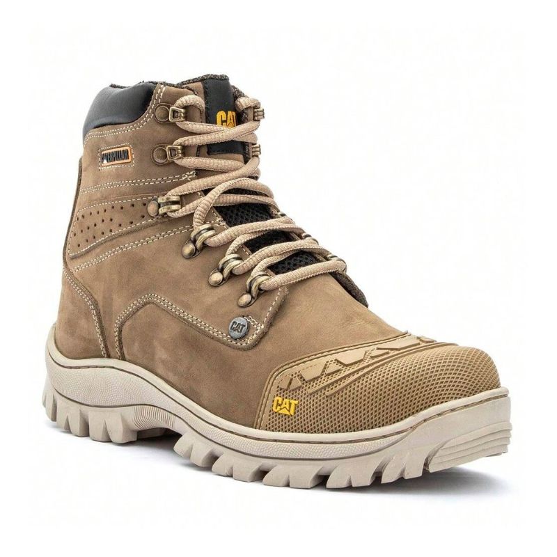 Bota Coturno Masculino Couro Legítimo com Biqueira de Segurança - Conforto e Estilo