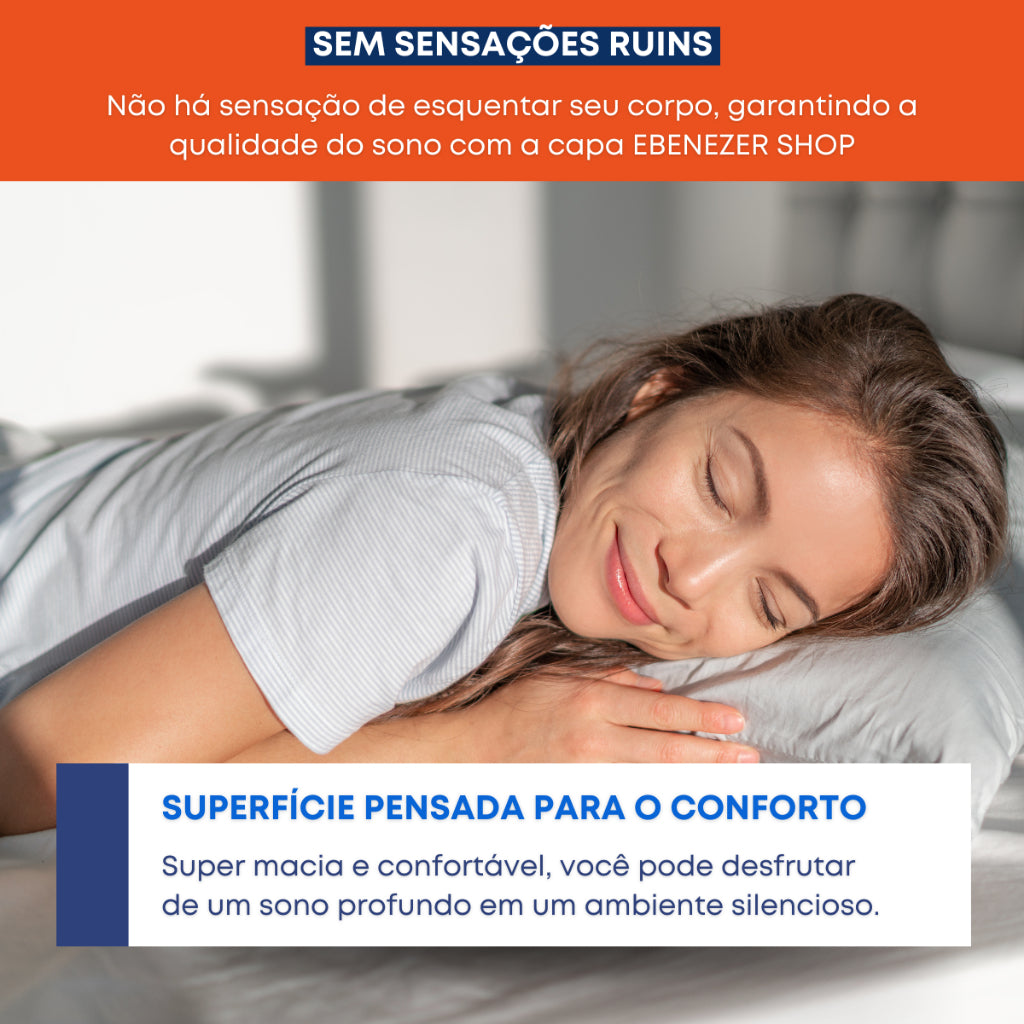 Capa Colchão Impermeável Antialérgica - Protetor Segura Xixi | Kaype Store