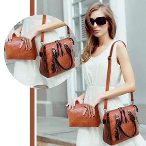 Bolsa de Couro Feminina - Pague 1 Leve 4 - Kaype Store