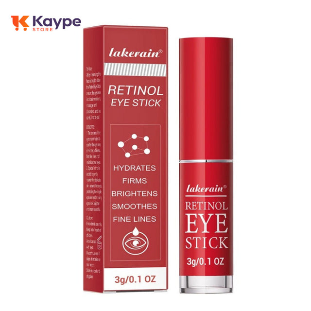 Creme em Bastão Para Os Olhos Com Retinol - Remove Bolsas, Melhora as Olheiras e Hidrata a Área dos Olhos | Kaype Store