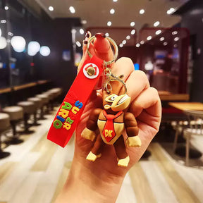 Chaveiro Super Mario - Luigi, Mario, Yoshi, Peach, Donkey Kong