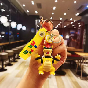 Chaveiro Super Mario - Luigi, Mario, Yoshi, Peach, Donkey Kong
