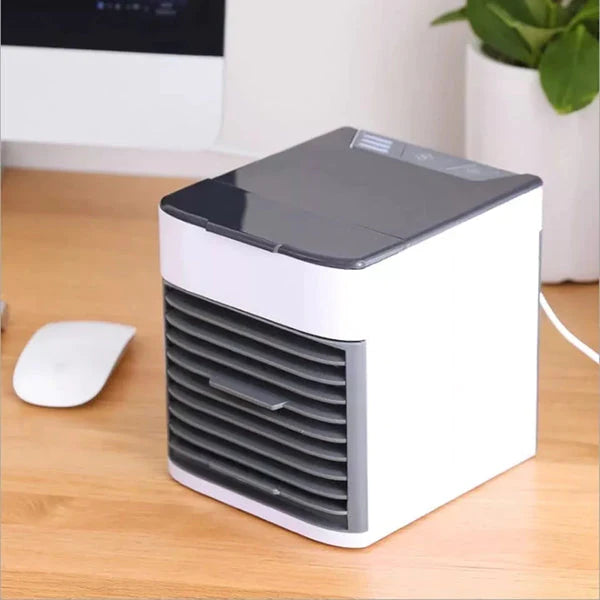 Mini Ar Condicionado Portátil Arctic Air Cooler Umidificador Climatizador Luz Led USB - Kaype Store