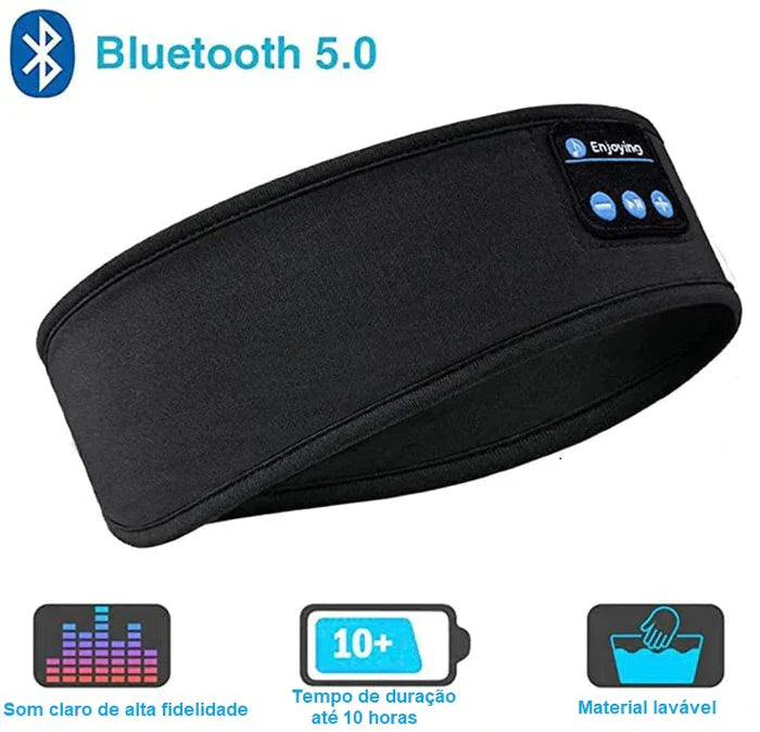 Fones de ouvido Bluetooth Com Bloqueio de Luz e Ruídos | SleepTech - Kaype Store