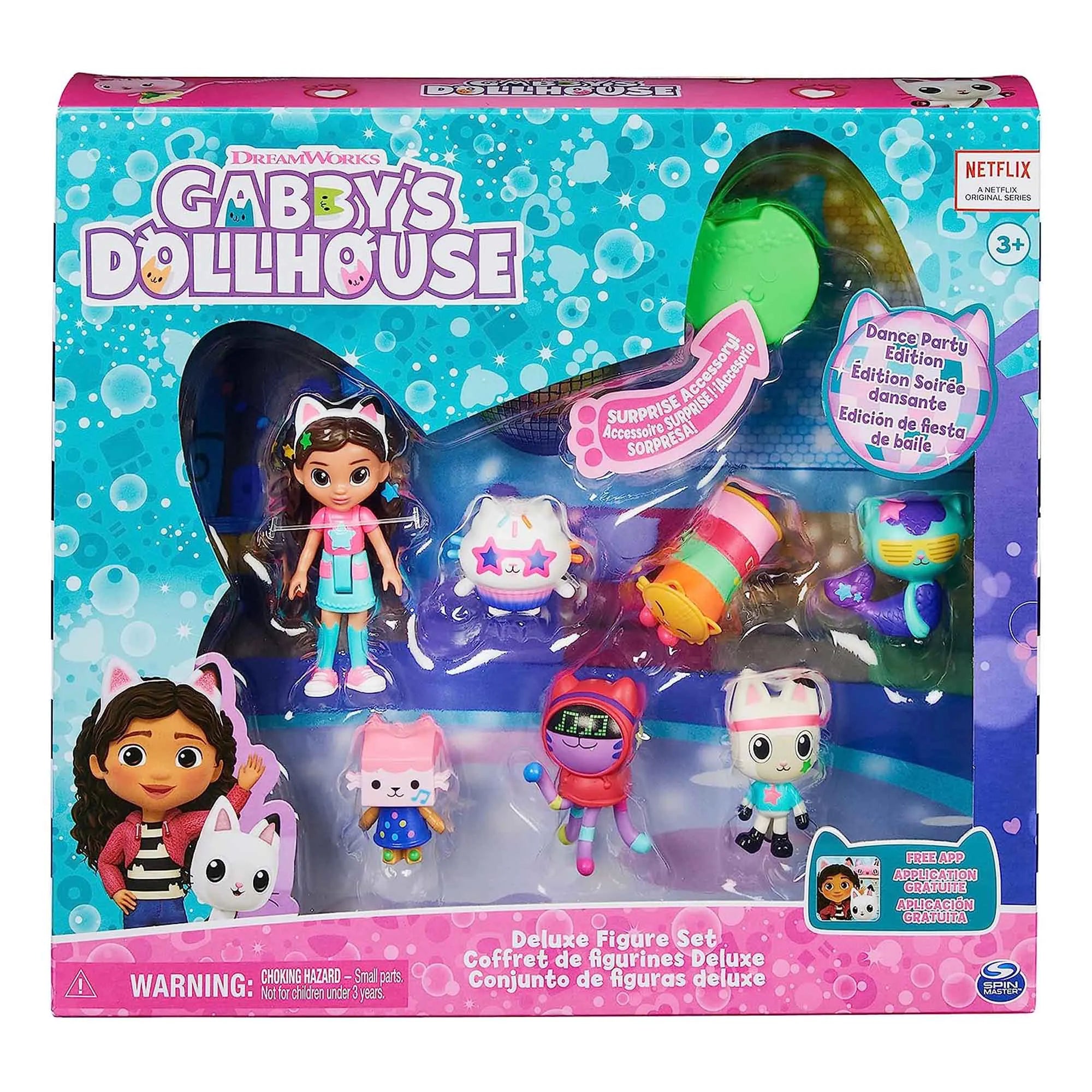 Gabby's Dollhouse Kit Festa Dançante - Crie uma Festa de Dança Sem Fim com Gabby e Sua Turma!