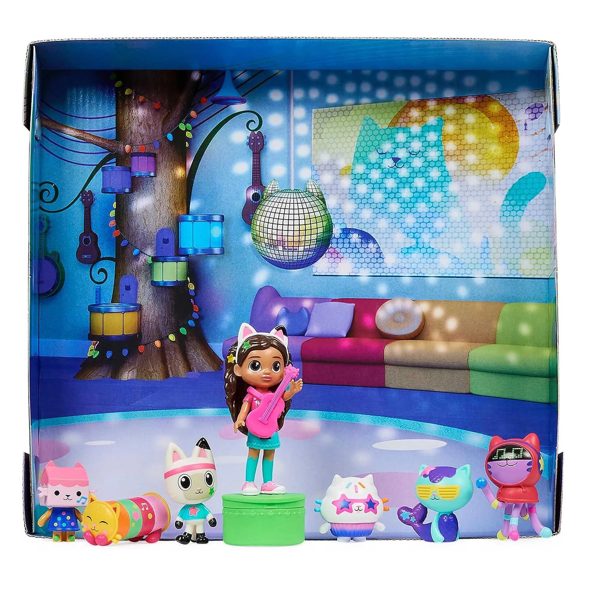 Gabby's Dollhouse Kit Festa Dançante - Crie uma Festa de Dança Sem Fim com Gabby e Sua Turma!