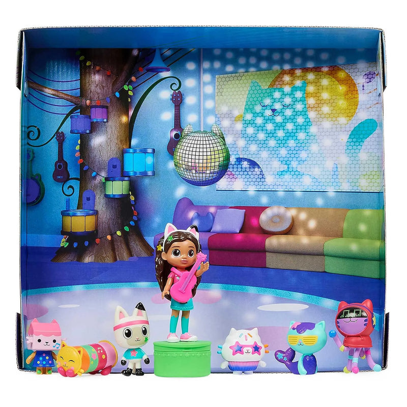 Gabby's Dollhouse Kit Festa Dançante - Crie uma Festa de Dança Sem Fim com Gabby e Sua Turma!