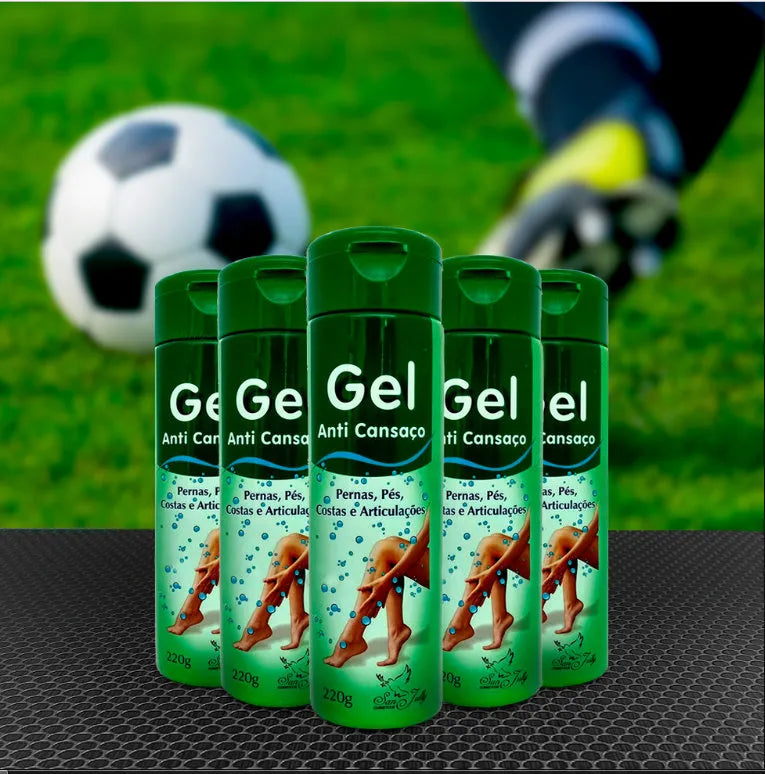 Gel Massageador Anti Cansaço - Pernas, Pés, Costas e Articulações