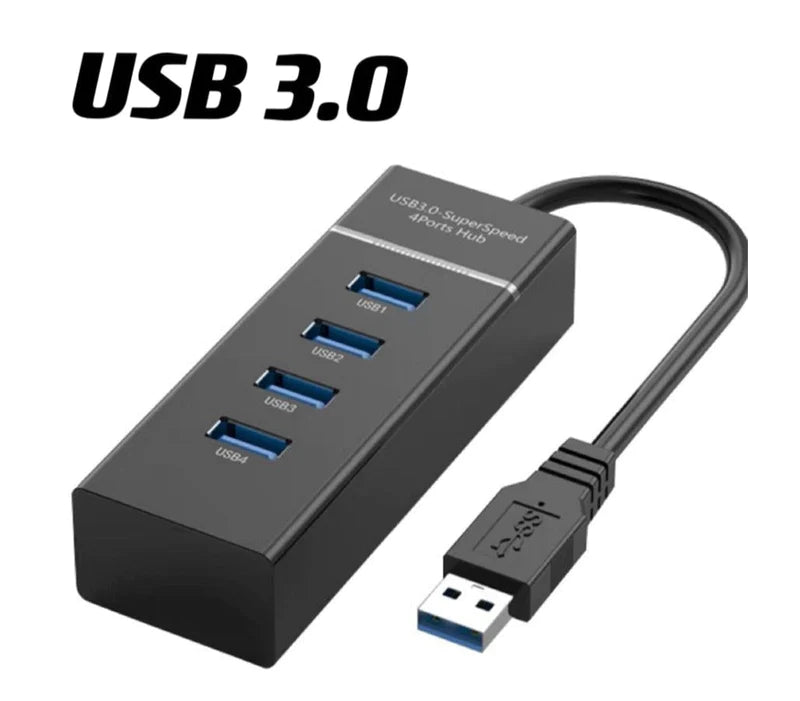 Hub USB 3.0 de 4 Portas