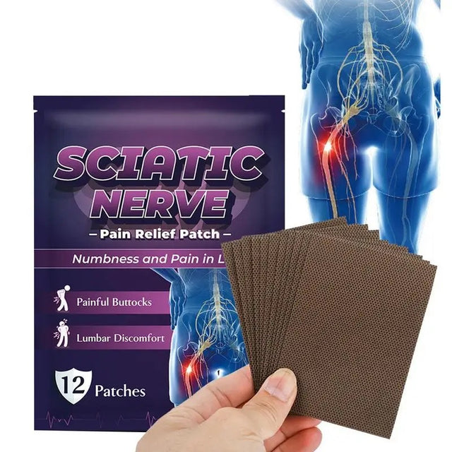 Adesivo de Tratamento para Nervo Ciático - Ciatox - Kaype Store