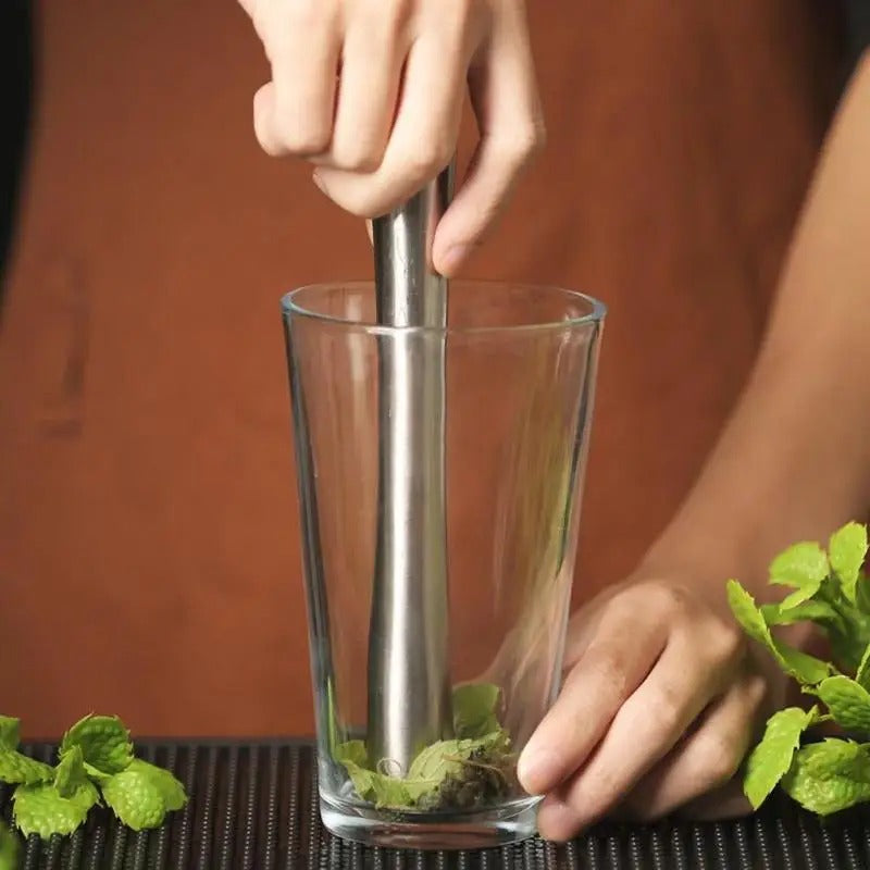 Socador Macerador De Caipirinha Inox Amassador De Frutas e Gelos - Kaype Store