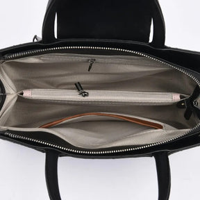 Bolsa Feminina de Couro Floral - Moiza - Kaype Store