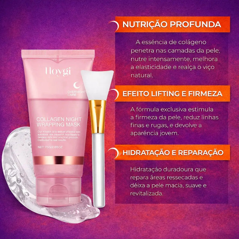 Máscara de Colágeno Noturna Koreana  -  KaypeCollagen