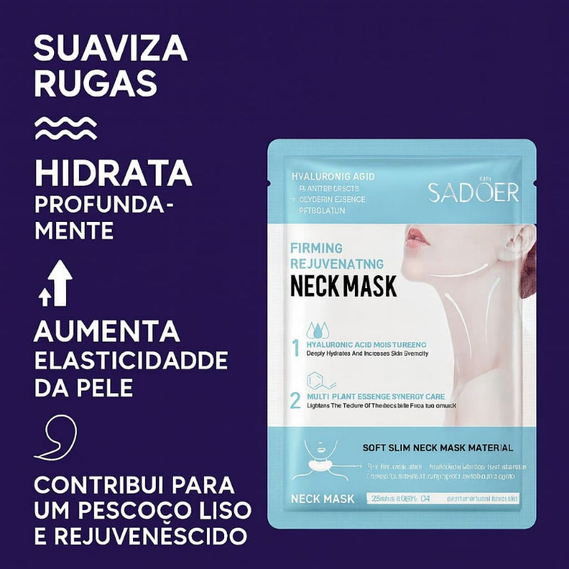 Máscara Firmadora para Pescoço com Colágeno e Ácido Hialurônico - FirmaNeck | Kaype Store