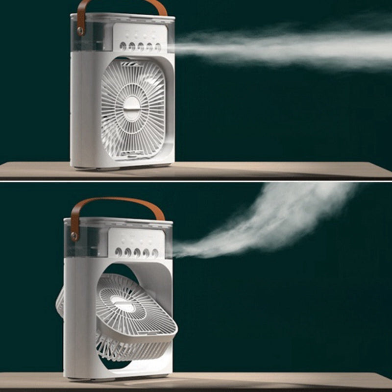 Mini Ar-Condicionado 3 em 1 Portátil - Conforto imediato contra o calor